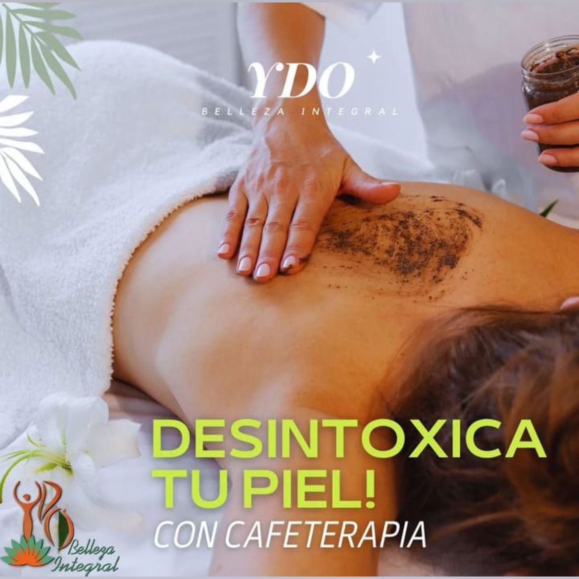 El café tiene propiedades super beneficiosas para la piel. Gracias a sus propiedades desintoxicante logra mejorar y hacer un gran cambio en la misma. Es apto tanto para tratamiento facial como corporal.