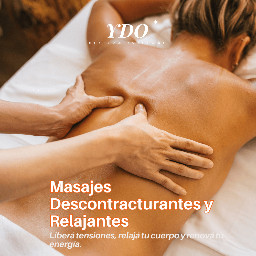 Masajes descontracturantes y relajantes